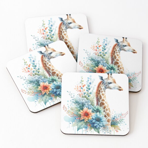 Item preview,  Blooming Giraffe Grace designed and sold by TeetasticBtque.