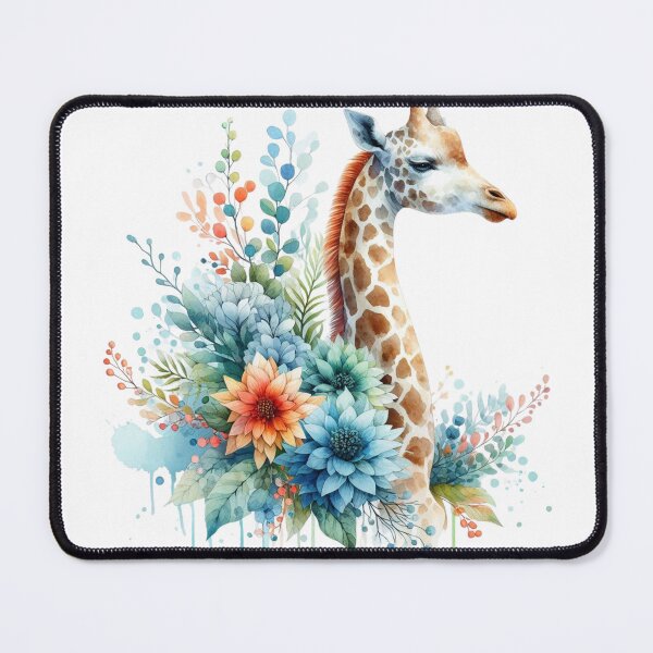 Item preview, Blooming Giraffe Grace designed and sold by TeetasticBtque.