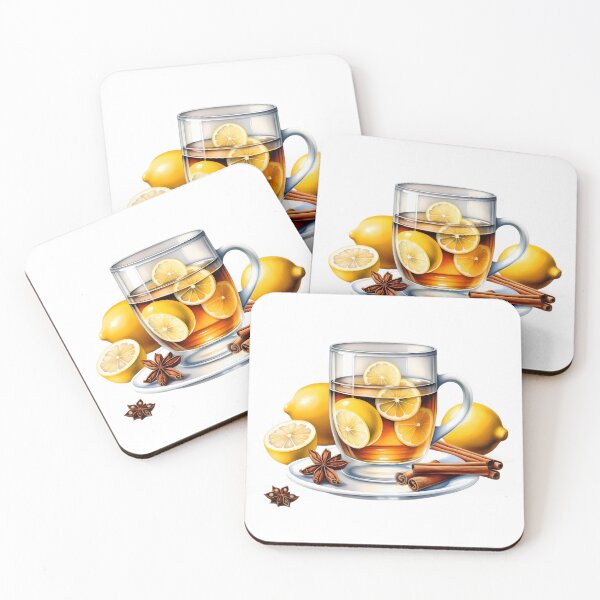 Item preview, Hot Toddy Drink Lemon Spice Chill Vibes designed and sold by ART ATTACK ZONE.