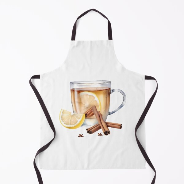 Item preview, Watercolors Hot Toddy Drink Lemon Spice Chill Vibes designed and sold by ART ATTACK ZONE.