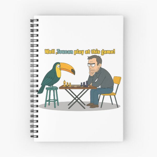 Item preview, Toucan Play at This Game – Funny Chess Pun Design designed and sold by IMadeThisat3AM.