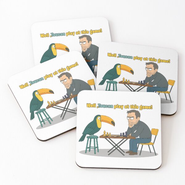 Item preview, Toucan Play at This Game – Funny Chess Pun Design designed and sold by IMadeThisat3AM.