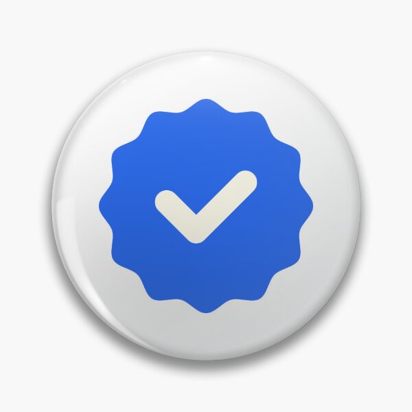 Item preview, Verified Checkmark Badge | Social Media Icon Minimalist Design designed and sold by OfficialBDC.