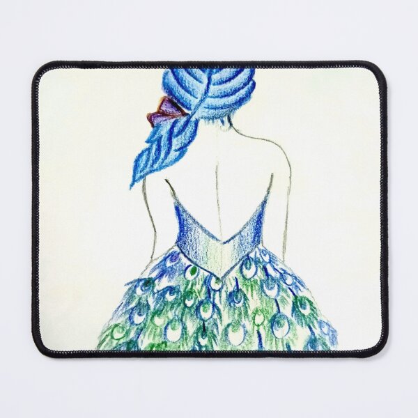 Item preview, beautiful girl design drawing designed and sold by NivyasArtistry.