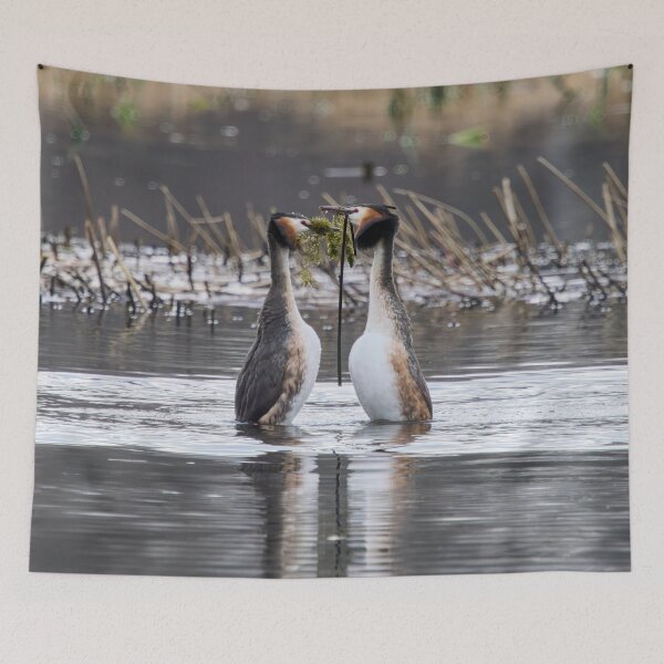 Item preview, Gifts for my love. Great crested grebe designed and sold by Jouko Lehto Photography.