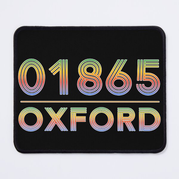 Item preview, 1865 Oxford Area Code designed and sold by streetlist.