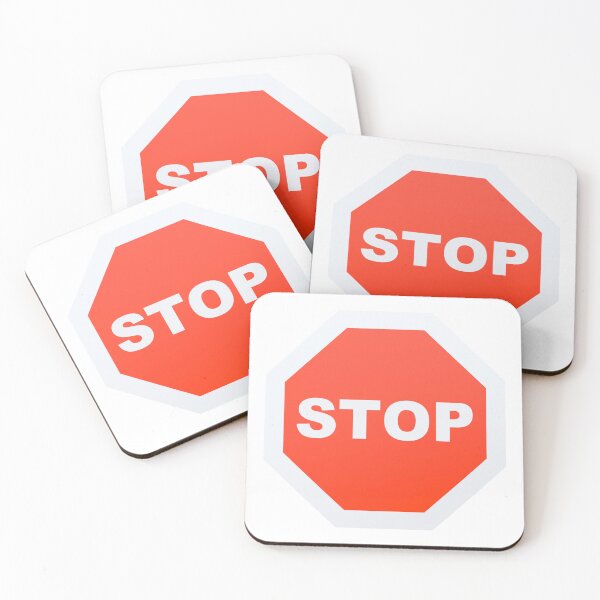 Item preview, 3D stop sign, road sign, warning sign designed and sold by EchoOfSilence.