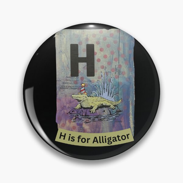 Item preview, Alphabet Flashcard - H is for Alligator designed and sold by David Irvine.