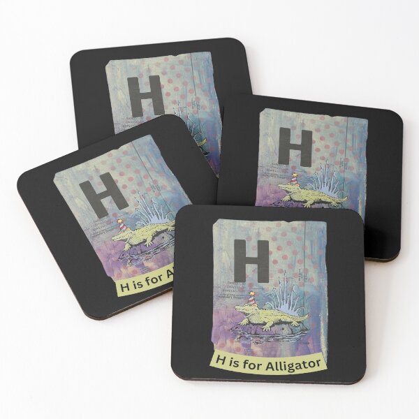 Item preview, Alphabet Flashcard - H is for Alligator designed and sold by David Irvine.