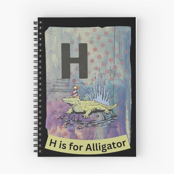 Item preview, Alphabet Flashcard - H is for Alligator designed and sold by David Irvine.