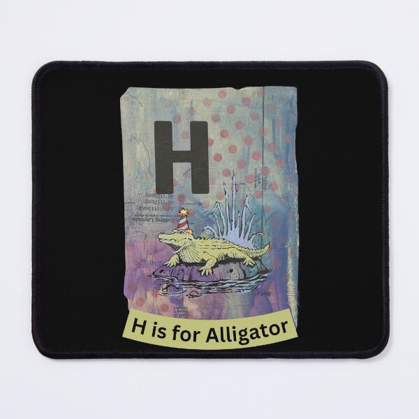 Item preview, Alphabet Flashcard - H is for Alligator designed and sold by David Irvine.