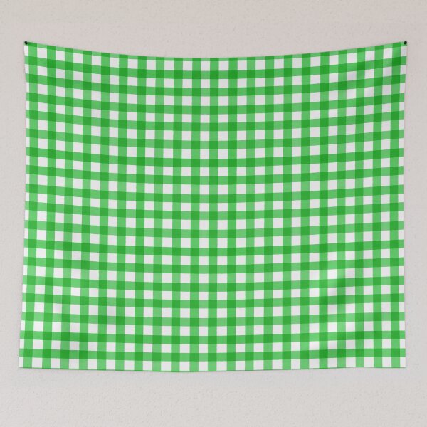 Item preview, Green Gingham Checkered Pattern designed and sold by NoemiMarozsan.