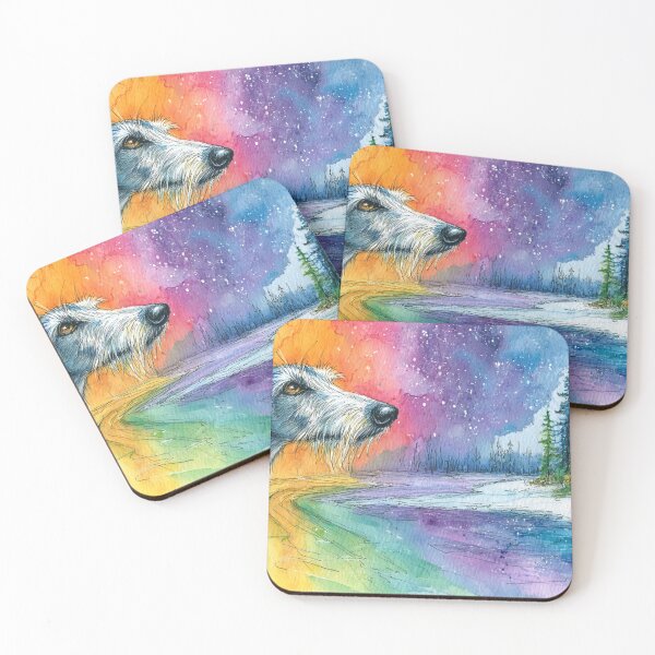 Item preview, The Rainbow Bridge - Scottish Deerhound designed and sold by aghnadarragh.