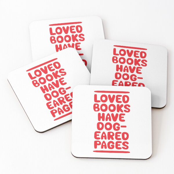 Item preview, Loved Books Have Dog-Eared Pages designed and sold by The Fonsecastein Shop.