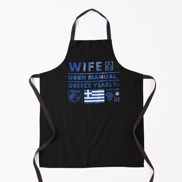 Item preview, Wife User Manual – Greece Yearly Edition Funny Greek T-Shirt designed and sold by Olive&Om.