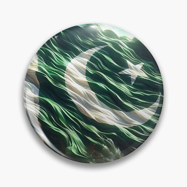 Artikelvorschau, Pakistan Flagge entworfen und verkauft von Intriguing Designs.
