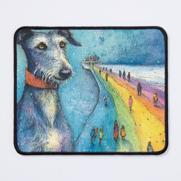 Item preview, The Rainbow Bridge - Scottish Deerhound designed and sold by aghnadarragh.