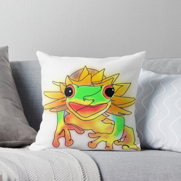 Item preview, Whimsical Frog in a Sunflower Hat – animalsinhats designed and sold by Ashley’sAnimalz.