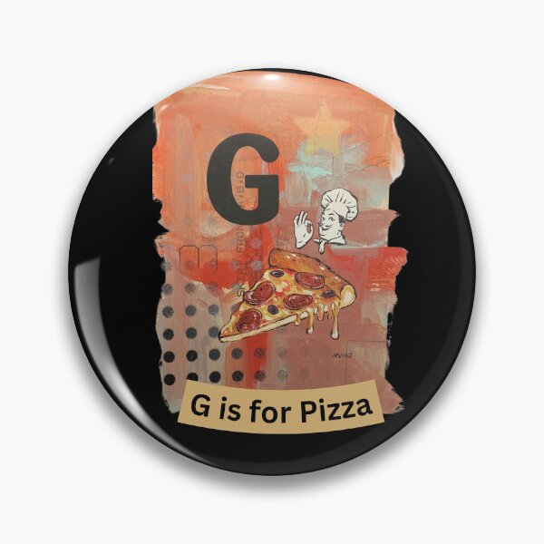 Item preview, Alphabet Flashcard - G is for Pizza designed and sold by David Irvine.