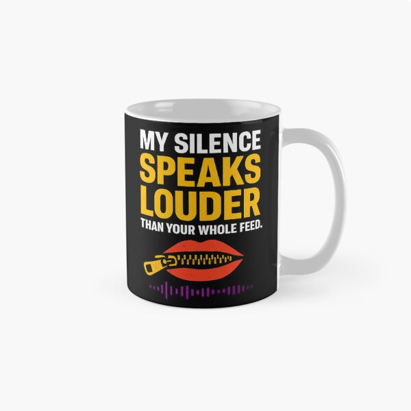 Item preview, My Silence Speaks Louder  designed and sold by Zuriel Hargrove.