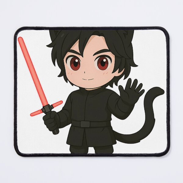 Item preview, Kawaii Kylo Ren Cat Boy designed and sold by Mriven.