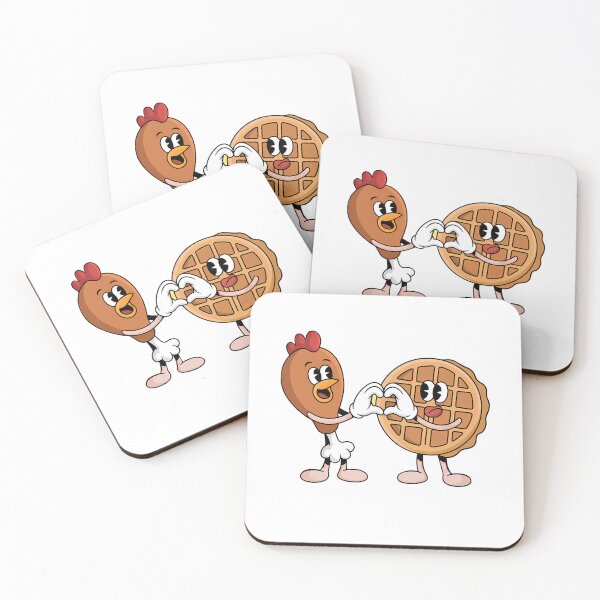Item preview, Chicken and Waffles cute funny heart hand love designed and sold by billyperks.