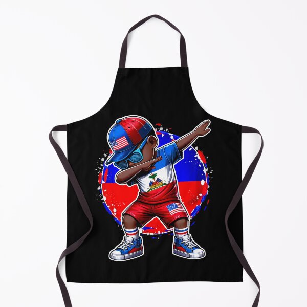 Item preview, Half American Half Haitian Boy Kid Haiti Flag USA flag designed and sold by NUMAcreations.