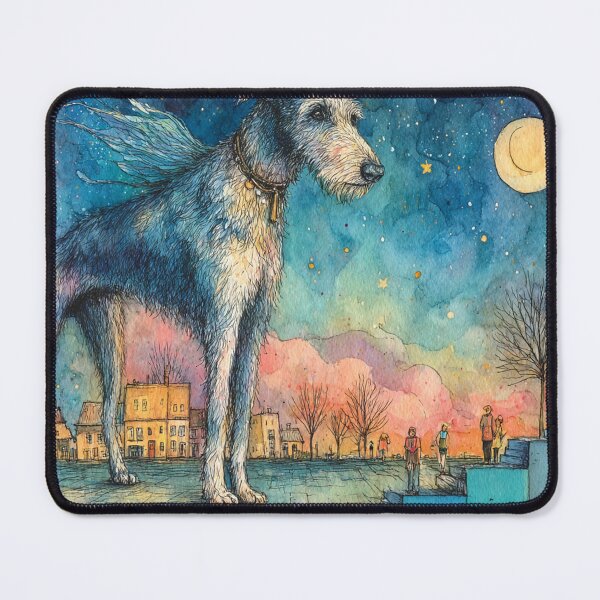 Item preview, The Rainbow Bridge - Scottish Deerhound designed and sold by aghnadarragh.