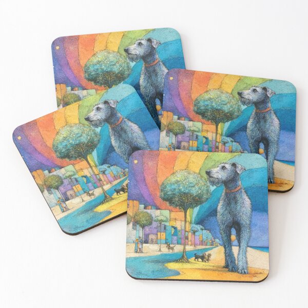 Item preview, The Rainbow Bridge - Scottish Deerhound designed and sold by aghnadarragh.