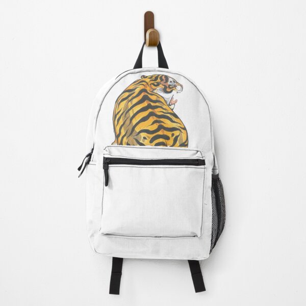 Item preview, Sacred Glancing Tiger – Hand-Drawn Thai Protection Art (Not AI) designed and sold by JoynestStudioCo.