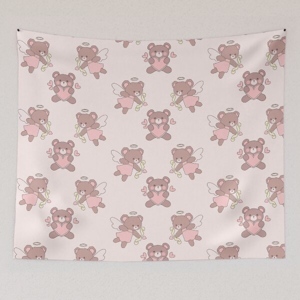 Item preview, Cupid Bears Pattern designed and sold by violletine.