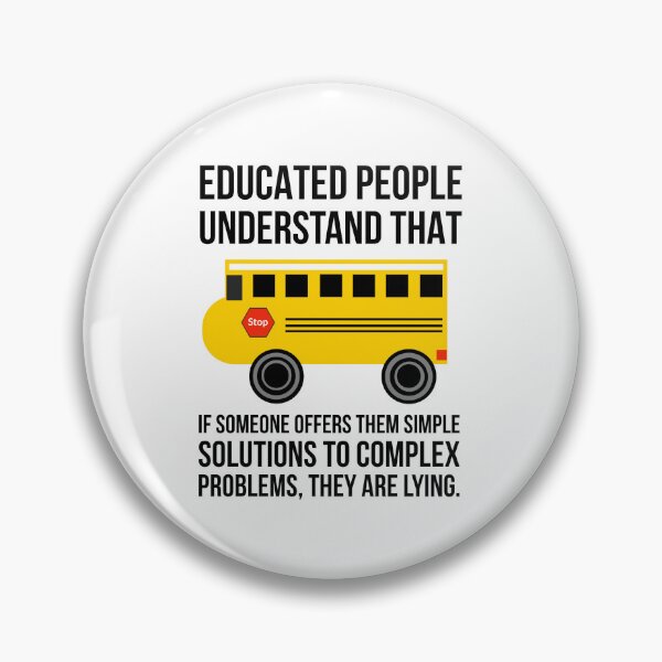 Item preview, Educated people understand  designed and sold by Rachel the Artist .