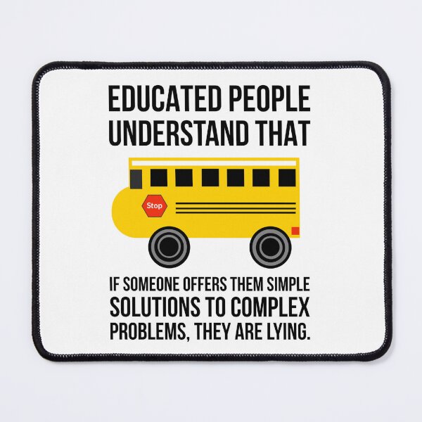 Item preview, Educated people understand designed and sold by Rachel the Artist .