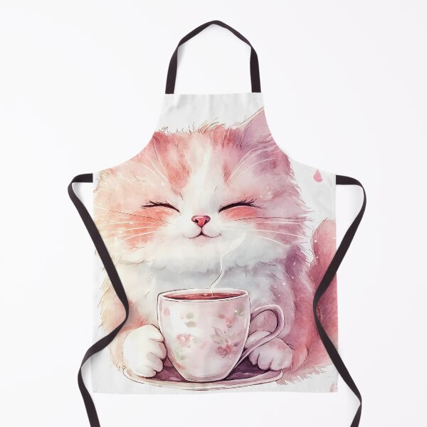 Item preview, Vintage Tea Cat designed and sold by pipopoupin.