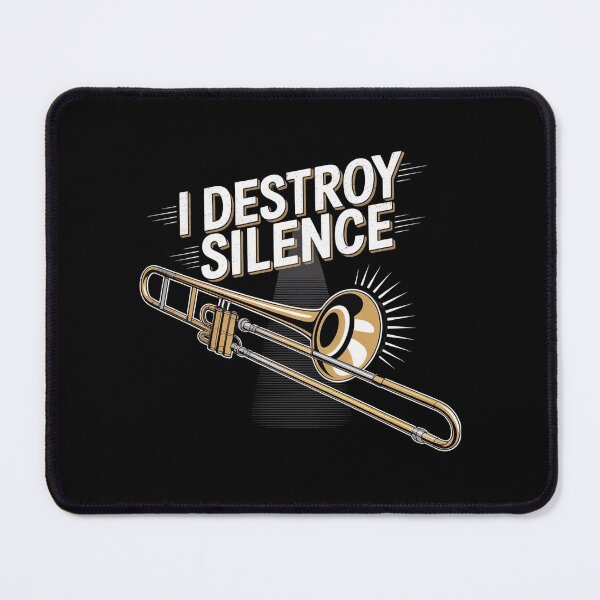 Item preview, I Destroy Silence Recto Trombone designed and sold by Redgiant87x.