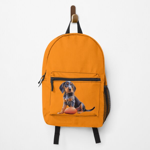 Item preview, Bluetick Puppy with Football designed and sold by Pickle Wicked Designs.