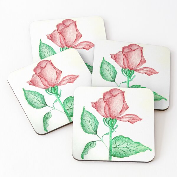 Item preview, beautiful rose shaded drawing designed and sold by NivyasArtistry.
