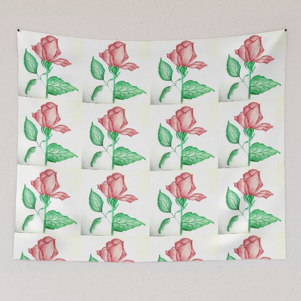 Item preview, beautiful rose shaded drawing designed and sold by NivyasArtistry.