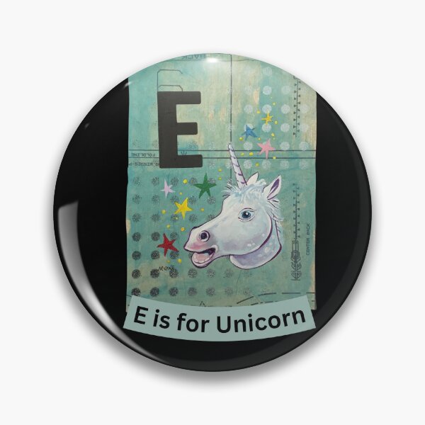 Item preview, Alphabet Flashcard - E is for Unicorn designed and sold by David Irvine.