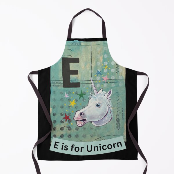 Item preview, Alphabet Flashcard - E is for Unicorn designed and sold by David Irvine.