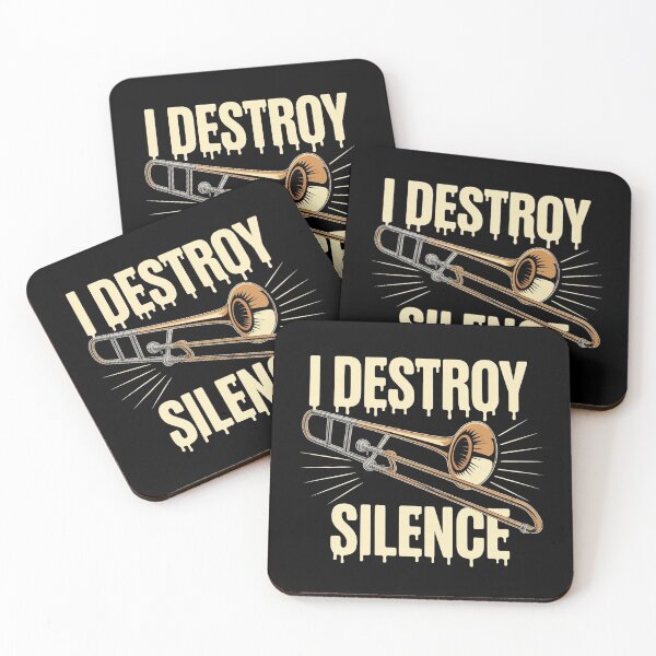 Artikelvorschau, I Destroy Silence Recto Posaune entworfen und verkauft von Redgiant87x.