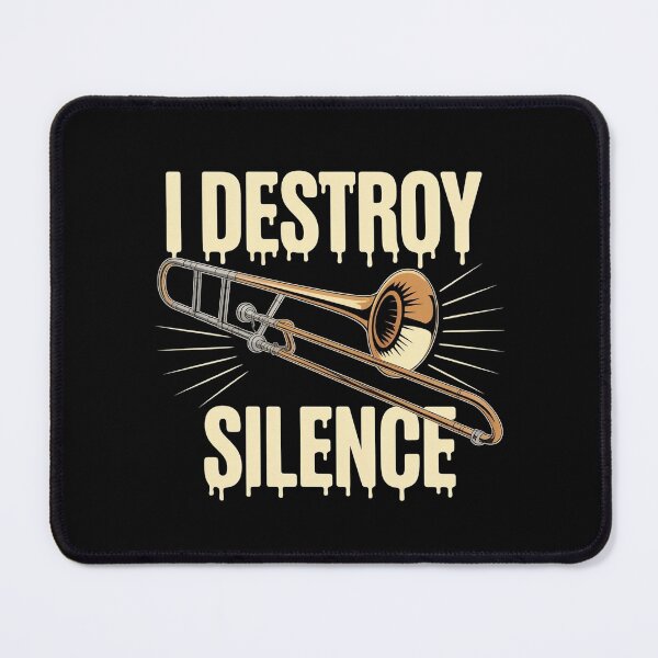 Item preview, I Destroy Silence Recto Trombone designed and sold by Redgiant87x.