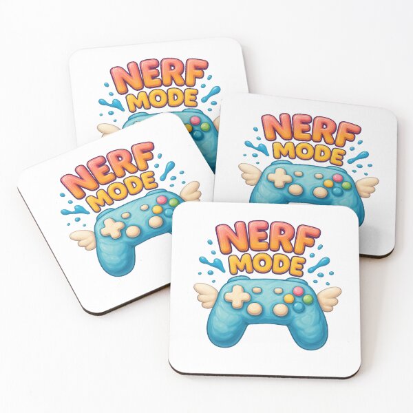 Item preview, Nerf Mode Activated – When the game suddenly becomes too easy designed and sold by LevelUpDark.