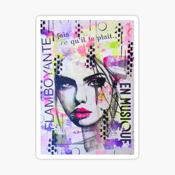 Item preview, Rebel Whisper designed and sold by L'art du mixed media.