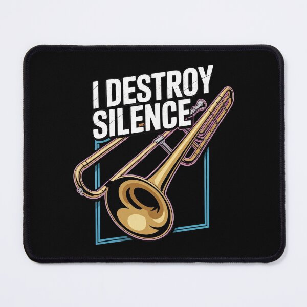Item preview, I Destroy Silence Recto Trombone designed and sold by Redgiant87x.