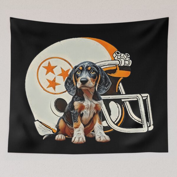 Item preview, Tennessee Bluetick with White Helmet designed and sold by Pickle Wicked Designs.