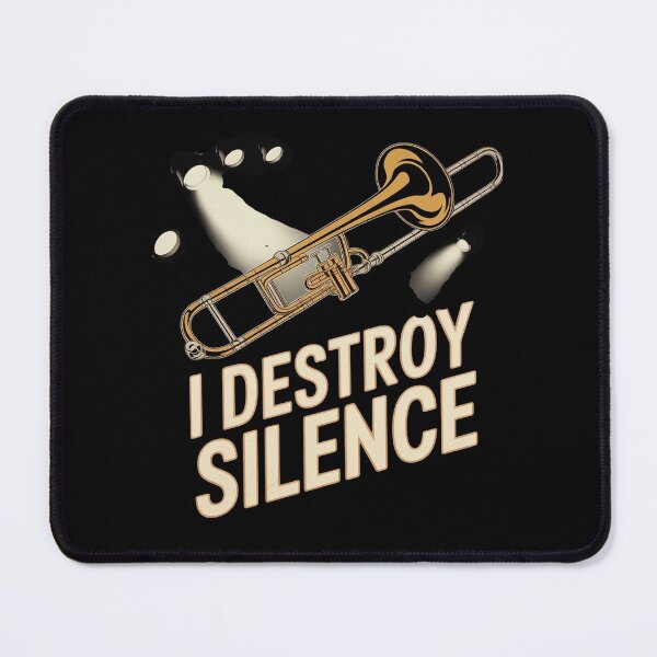 Item preview, I Destroy Silence Recto Trombone designed and sold by Redgiant87x.