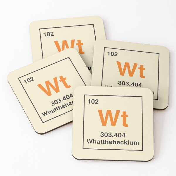 Item preview, Element of Utter Confusion Funny Periodic Table WTF Humor designed and sold by Stadify.