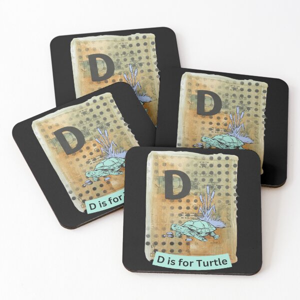 Item preview, Alphabet Flashcard - D is for Turtle designed and sold by David Irvine.