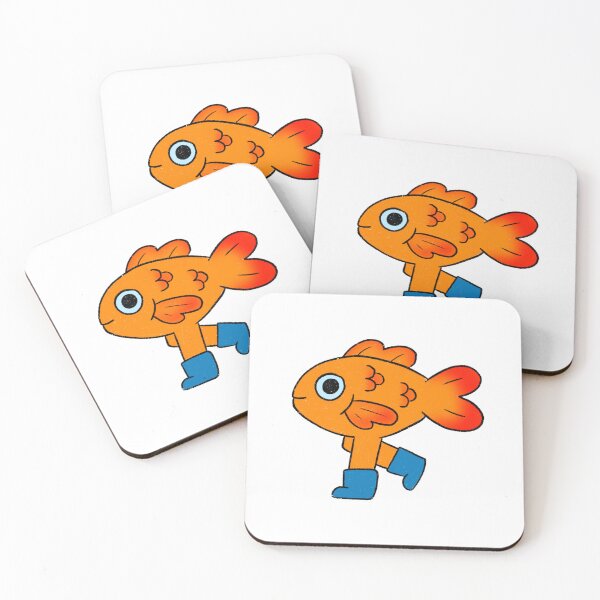 Item preview, fish in wellies designed and sold by saacstix.
